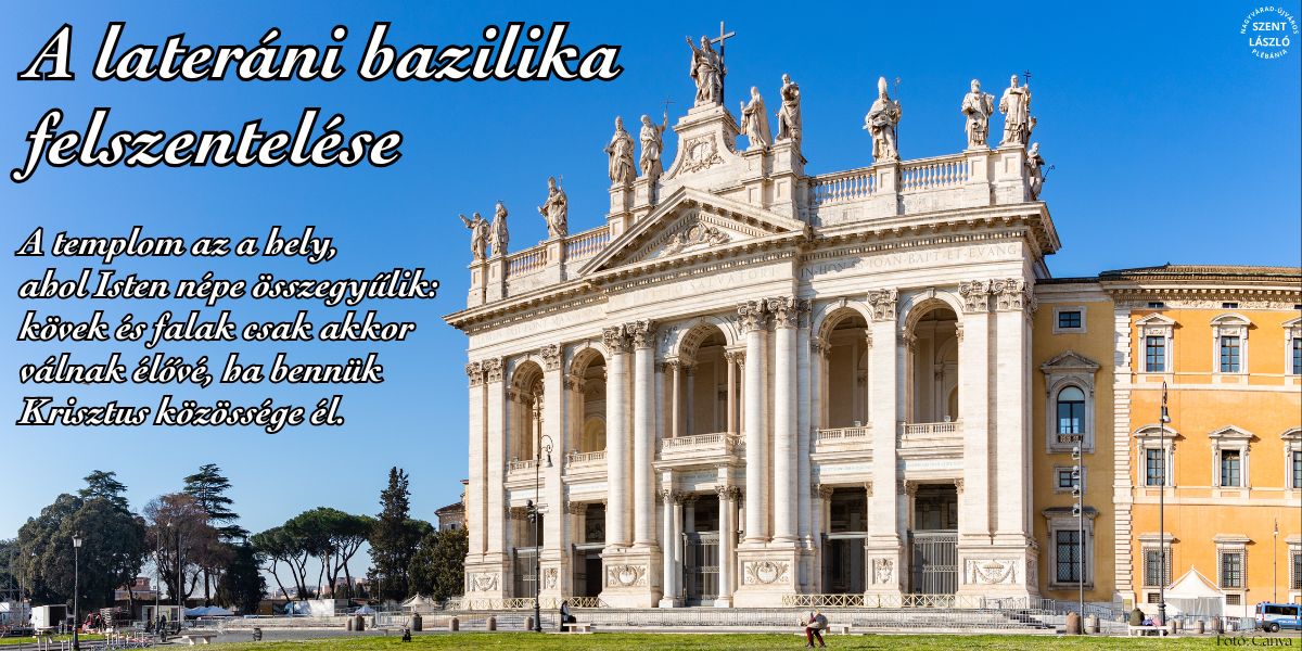 A lateráni bazilika felszentelése