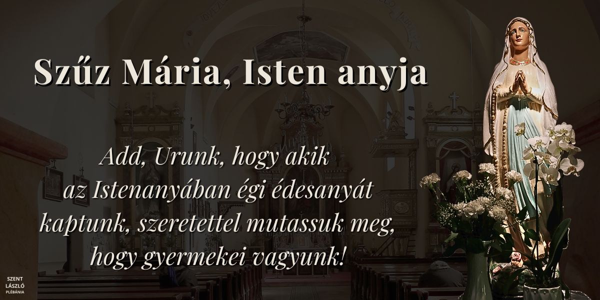 Szűz Mária, Isten anyja
