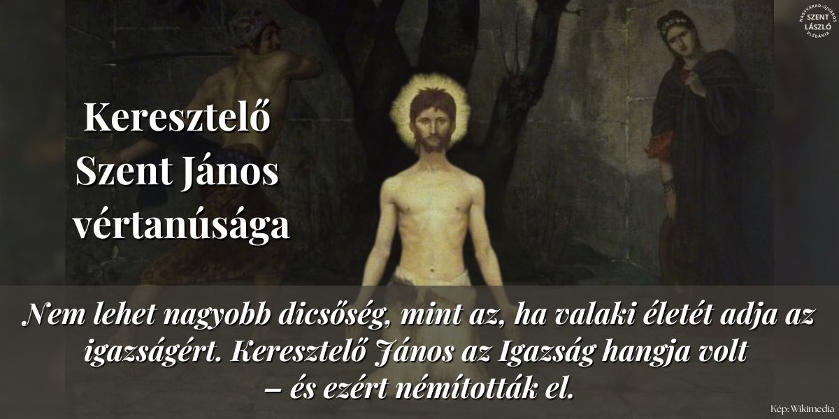 Keresztelő Szent János vértanúsága